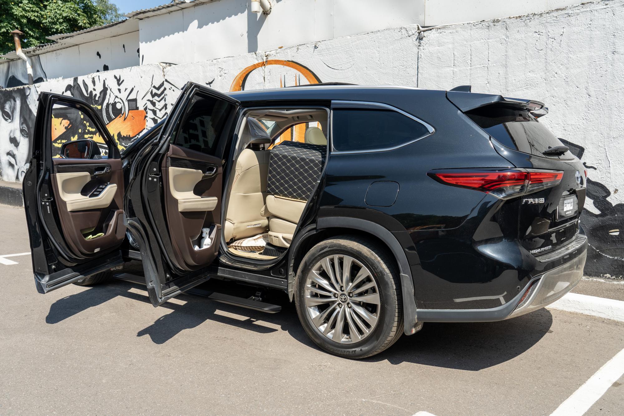 Пороги электрические ATS Toyota Highlander U70 2019+ | Компания ATS-Tuning
