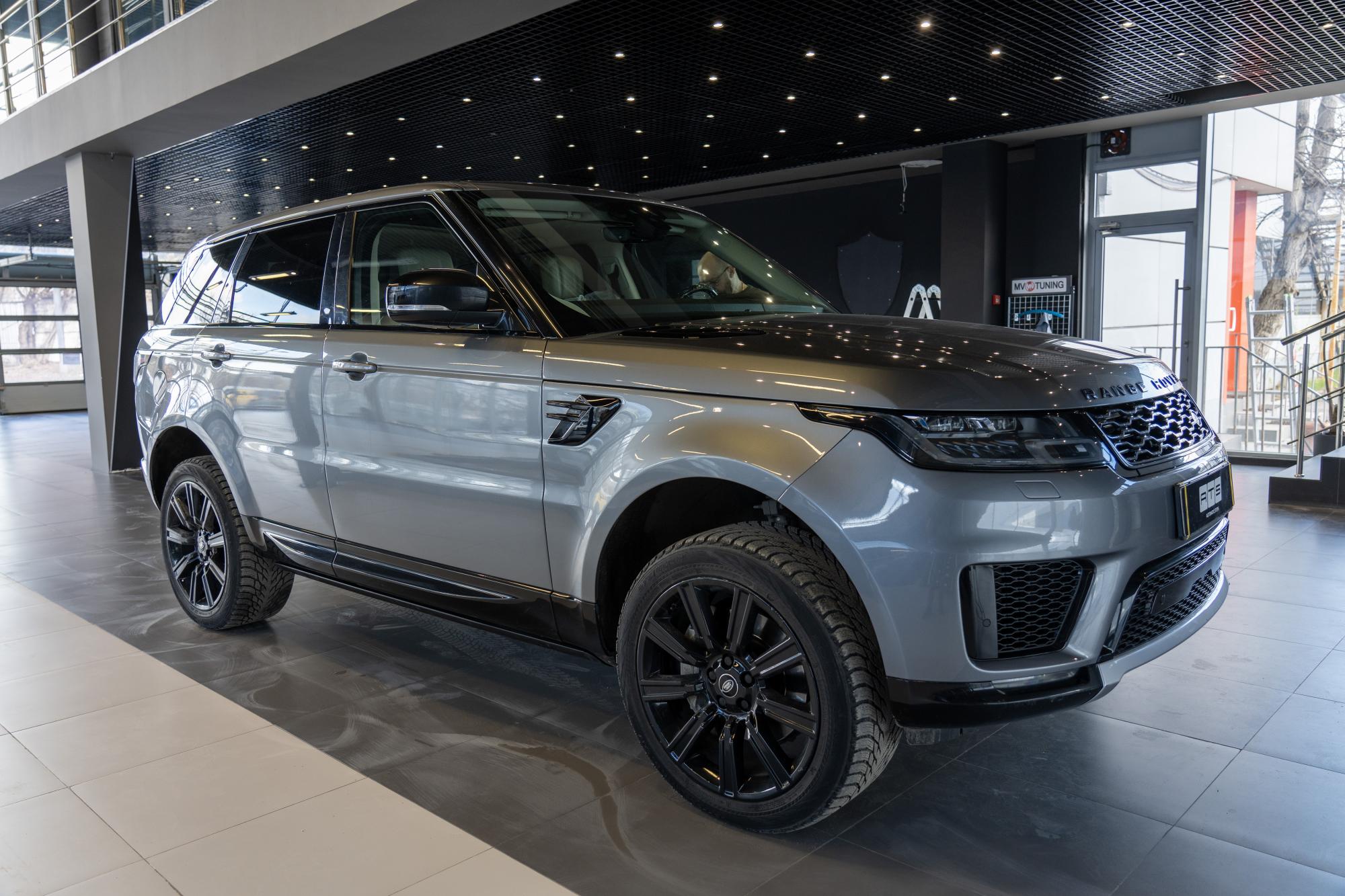 Выдвижные электропороги ATS на Range Rover Sport (2017-2022) | Компания ATS-Tuning
