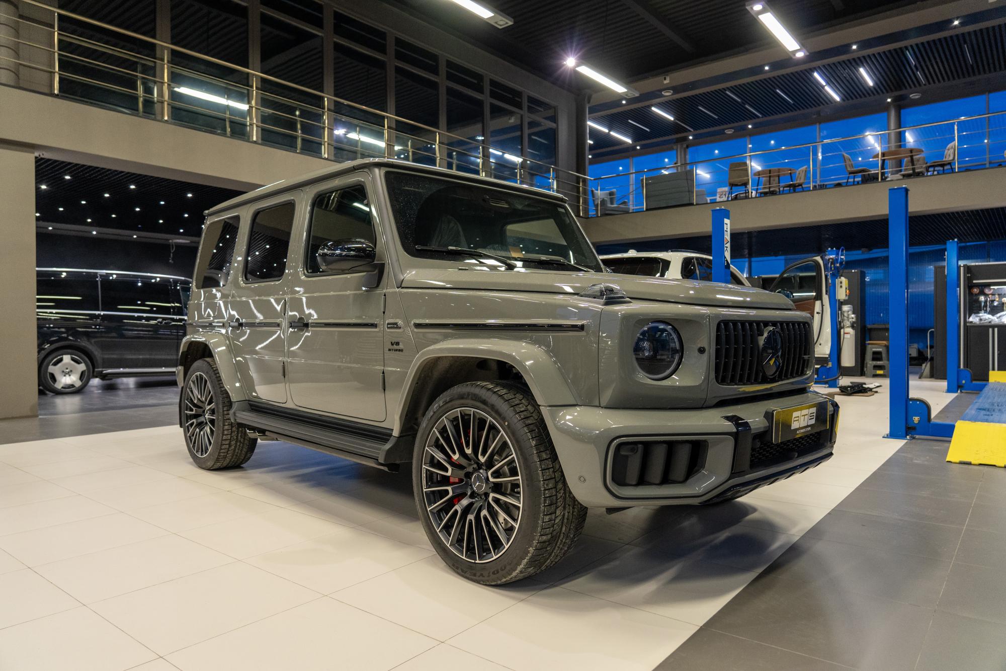 Выдвижные электрические пороги ATS на Mercedes-Benz G-class Shot/Normal | Компания ATS-Tuning