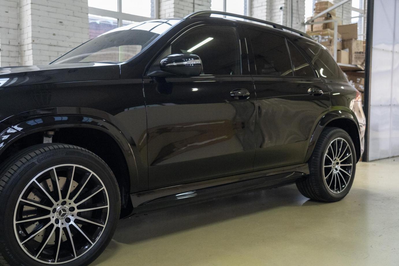 Выдвижные электропороги MAYBACH на Mercedes-Benz GLE (X167) 2019-2025 | Компания ATS-Tuning