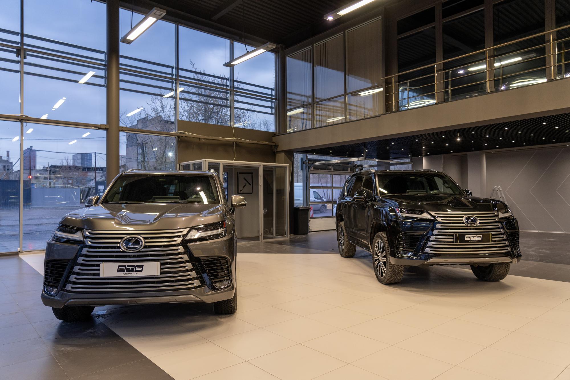 Пороги электрические ATS Lexus LX600 (2021-2026) | Компания ATS-Tuning