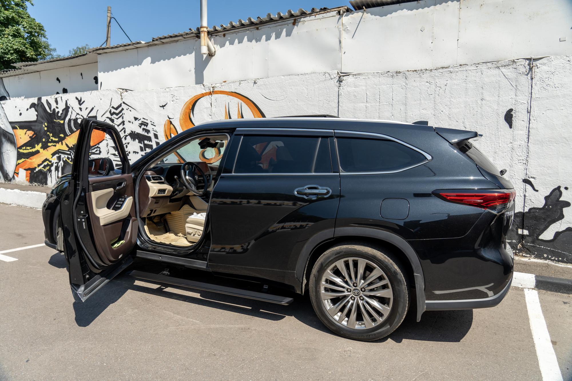 Пороги электрические ATS Toyota Highlander U70 2019+ | Компания ATS-Tuning