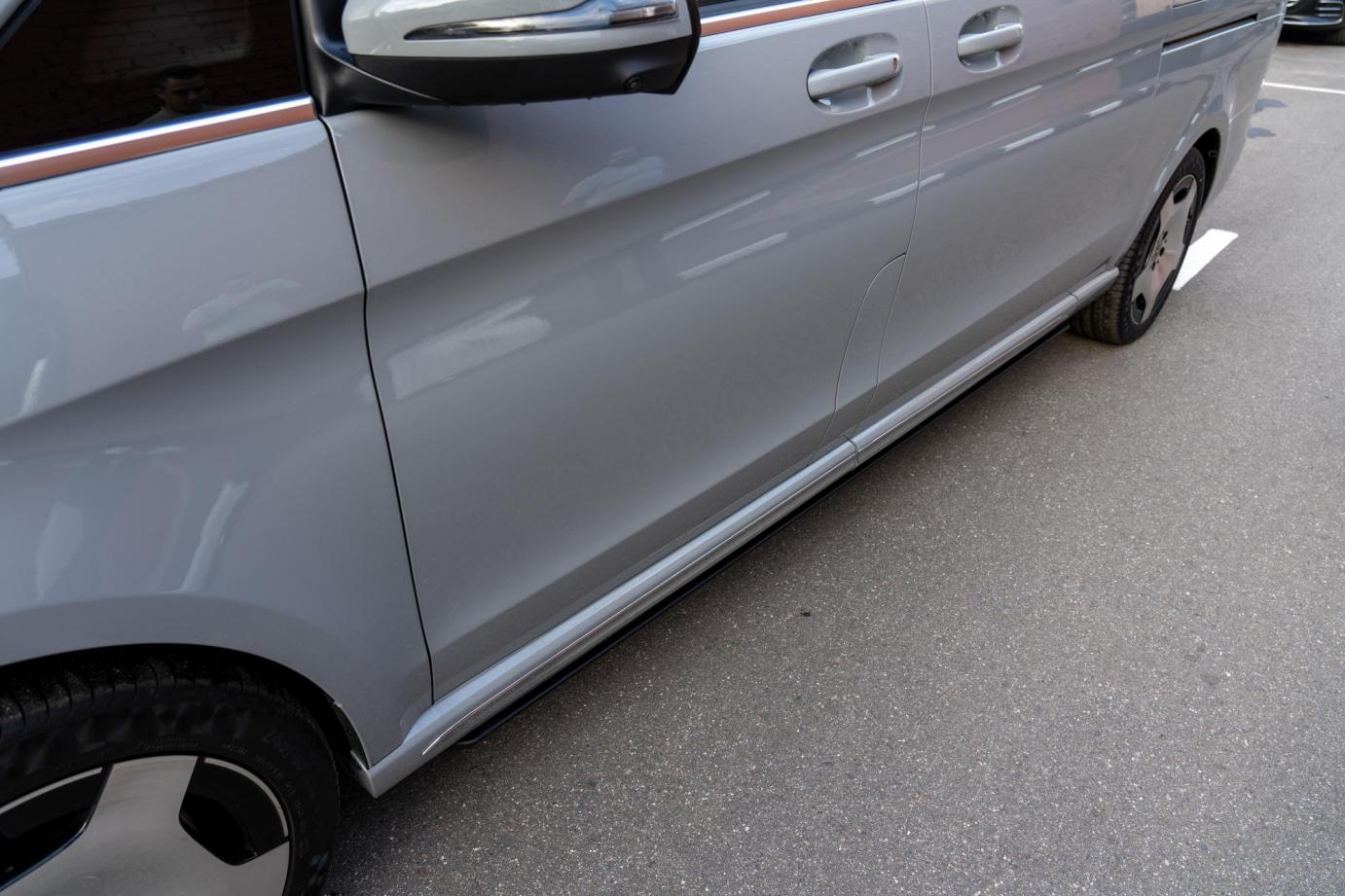 Пороги электрические Mercedes Benz V-class W447 Long / Extra Long | Компания ATS-Tuning